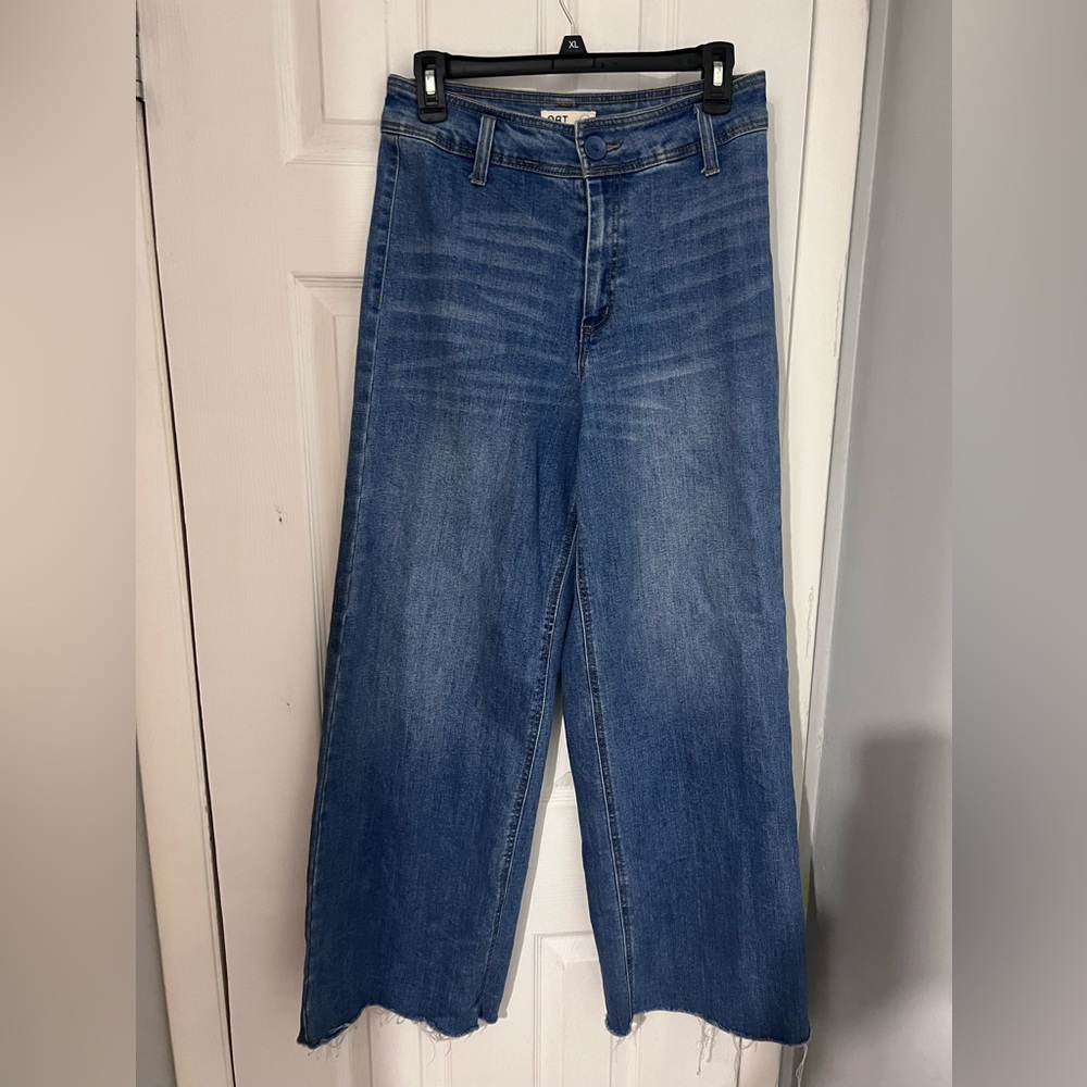 Oat New York Blue Wide Leg Jeans